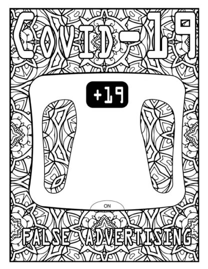 Free Coloring Pages - F*ck 2020 From The OG Irreverent Press - Image 2