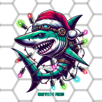 Cyber Shark is Festive