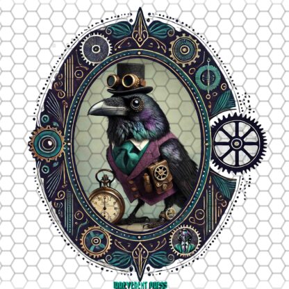 Steampunk Raven